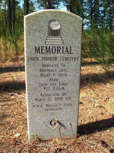 Union Pioneer Cemetery-Union, Mason County