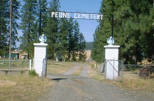 Peone Cemetery Spokane Co.