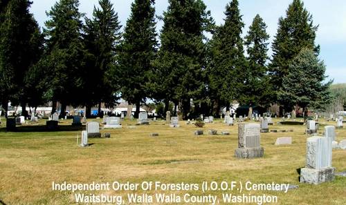 IOOF Cemetery Waitsburg