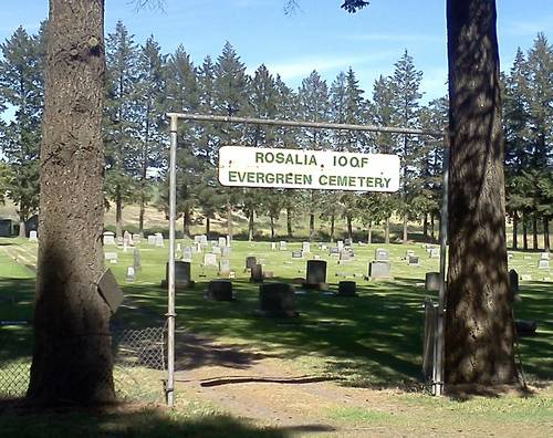 Evergreen Rosalia IOOF Cemetery