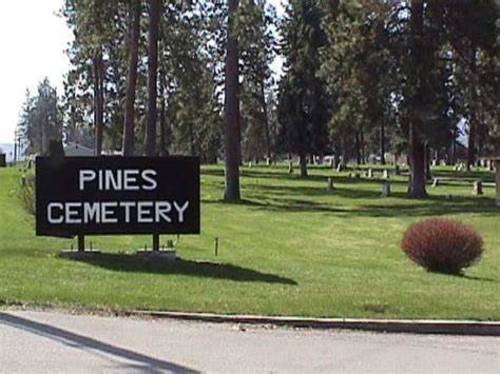 South Pines Cemetery Spokane Co.