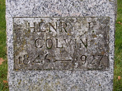 Henry Colvin