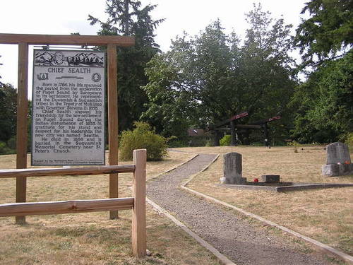 Suquamish Memorial Cemetery aka St Peters Catholic Cemetery 